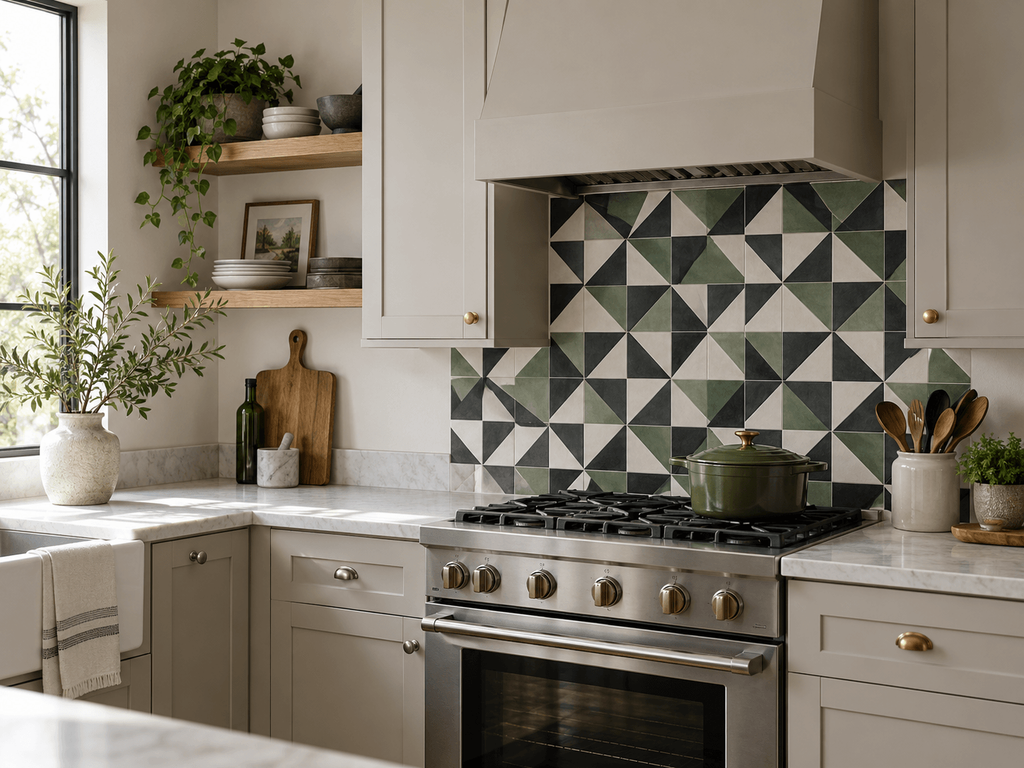 Geometric Pattern Tile: How to Choose and Style It Without Making the Space Feel Busy